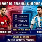 Ảnh bìa nhận định bóng đá World Cup 2026 trận Jordan vs Argentina với Messi và Al-Taamari